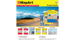 Desktop Screenshot of mapartmaps.com