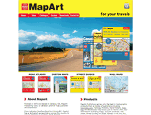 Tablet Screenshot of mapartmaps.com